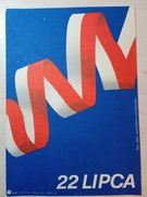 22 Lipca * Plakat / Broszura * M. Komorowska