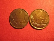 2 zł -1983/87 szt . 2 na awersie różne godła 