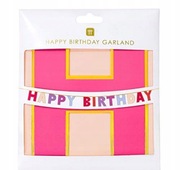 Girlanda Happy Birthday 