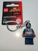 Lego figurka Marvel Kapitan Ameryka  brelok 853593