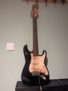 Fender Squier Stratocaster Bullet Strat Sprawna choć paskudna :D