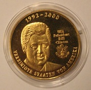 Bill Clinton USA - 42 PREZYDENT USA + CERTYFIKAT 