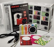 Aparat cyfrowy Pentax Optio RS1000 - kolorowy - 14Mpix piękny stan