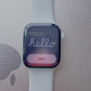 AppleWatch series7 gps 41mm z paskiem starlight