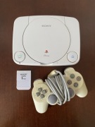 PlayStation PS One SCPH-102 + pad + karta pamięci + okablowanie | sprawna