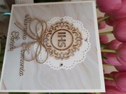 Ręcznie robiona pamiątka pierwszej komunii Świętej