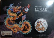 Lunar III rok smoka Złoty smok 1oz