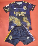 Strój komplet koszulka Piłkarska Real Madryt Vini jr 128 adidas