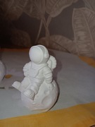 Astronauta figurki dekoracje gipsowe do malowania 