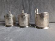 Podstakannik - koszyczek do szklanki - Trzymka - ZSRR - PRL