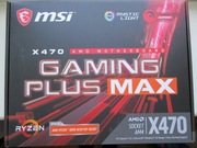 Płyta główna MSI X470 GAMING PLUS MAX z maskownicą - stan bdb