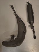Wydech dyfuzor gruszka Yamaha Dt 125 R oryginał tlumik