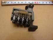 licznik przesuwu taśmy w magnetofonie