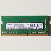 RAM DDR4 SODIMM 8GB SAMSUNG 1Rx8 PC4-2400T-SA1-11 M471A1K43BB1-CRC