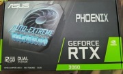 ASUS Phoenix RTX 3060 12GB – Sprawna, używana, 1 wentylator