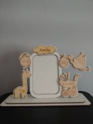 Metryczka dla dziecka ze zdjęciem/ chrzest/ urodziny/ baby shower