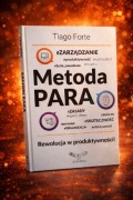 Metoda PARA Tiago Forte twarda oprawa zarządzanie wiedzą produktywność