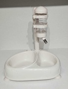 Poidełko wolnostojące dla psów i kotów z miską