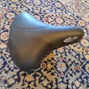 Siodlo rowerowe wloskiej firmy ISCASELLE. NOWE, sprężyna amortyzująca 