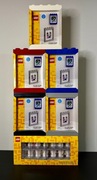 LEGO Ramki na zdjęcia kolorowe i gablota na minifigurki ZESTAW