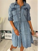 Jeansowa sukienka rozm. M