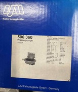 Pompa wody Opel (Ascona, Astra, Kadett, Vectra) LJM 500360