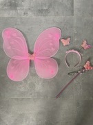 Skrzydła strój przebranie motyl wróżka 