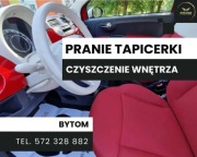 Pranie tapicerki samochodowej, sprzątanie wnętrza, ozonowanie