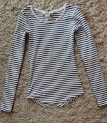 H&M bluzeczka bawełniana 34 XS pod marynarkę