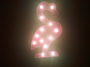 LAMPKA RÓŻOWA FLAMING