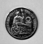 1 sol 1869 r. Peru /kopia/