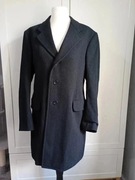 Armani collezioni płaszcz wełniany 80% wool