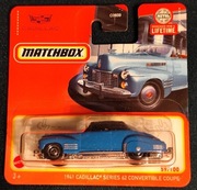 MATCHBOX 1941 CADILLAC SERIES 62 CONVERTIBLE COUPE 59/100 2024 NOWY 1:64