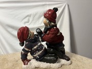 Scenka dziecięca figurki świąteczne 