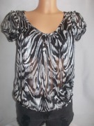 Redherring delikatna bluzka marszczenia zebra.36