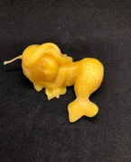 Świeca świeczka woskowa z wosku pszczelego syrena