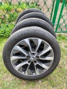 komplet 4szt letnie Goodyear Efficientgrip 205/55R17 91V z alufelgami skoda