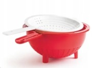 Tupperware Podwójne Sito czerwone