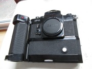 CANON F1 z DUŻYM MOTOREM MF