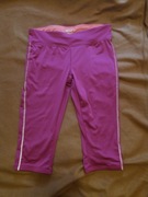 Różowe legginsy sportowe 3/4 Crivit 38 M