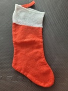 Świąteczna skarpeta na prezenty