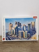 Puzzle Trefl 2000 elementów 27084 Doha Katar 96,1x68,2cm