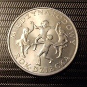 20 Złotych 1979 Polska MIĘDZYNARODOWY ROK DZIECKA