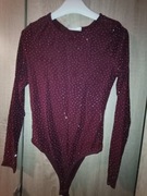 Burgundowie body z cyrkoniami 