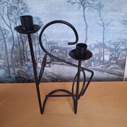 Metalowy stojak na butelkę 