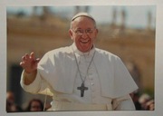 PAPIEŻ FRANCISZEK - POCZTÓWKA Z WŁOCH