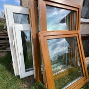 Okna z demontażu PCV 7sztuk