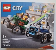 Lego 60459 Zestaw Wyścigówek Samolot Kontra Łóżko Szpitalne