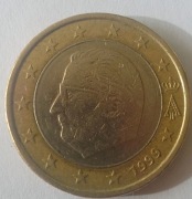 1 euro Belgia 1999 r