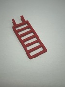 Lego NOWE drabina czerwona red 6020, 2 szt